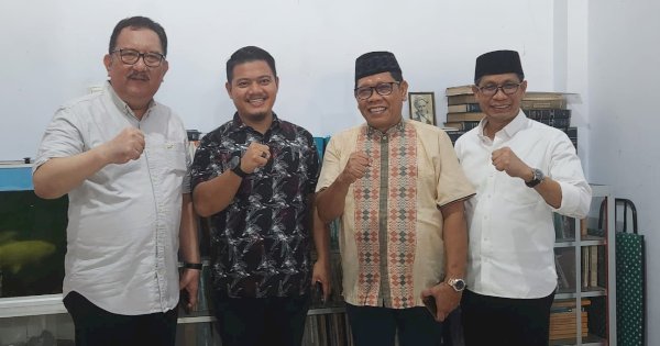 Bakal Calon Bupati Luwu Terima Kunjungan Ketua Demokrat Sulsel