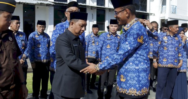 Irup Upacara HKN, Pj Bupati Takalar Ingatkan Pentingnya Disiplin dan Prestasi Kerja ASN