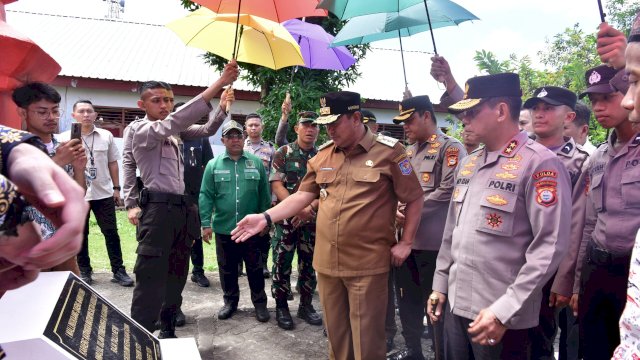 Kapolda Sulsel-Pj Gubernur Bahtiar Resmikan Revitalisasi Makam Arung Pallaka dan Karaeng Pattingalloang