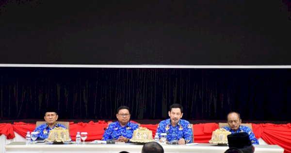 Rakor Sekaligus Halal bihalal, Pj Wali Kota Palopo Sampaikan Akan Evaluasi Kinerja