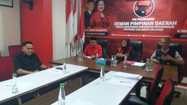 Samsu Niang Daftar Bakal Calon Bupati Soppeng di PDIP Sulsel