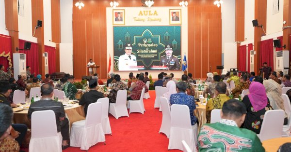 Pj Gubernur Bahtiar Sambut Kajati Baru Sulsel 