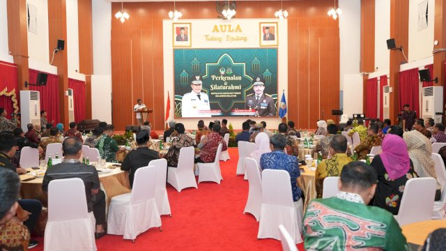 Pj Gubernur Bahtiar Sambut Kajati Baru Sulsel 