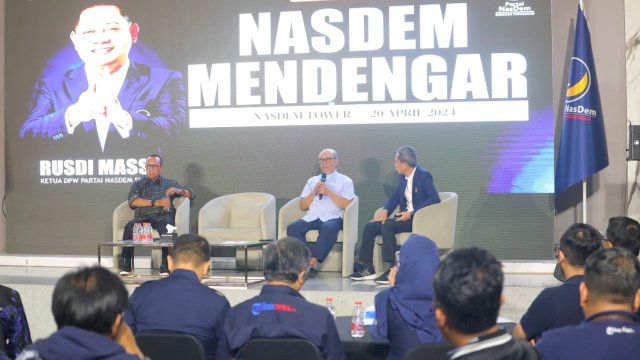 NasDem Gelar Diskusi Interaktif untuk Cari Pemimpin Masa Depan Makassar