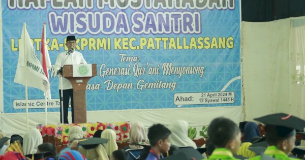 Wisuda TK/TPA BKPRMI, Pj Bupati Takalar Minta Semua Pihak Siapkan Generasi Emas 2045