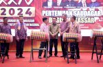 Danny Pomanto Tabuh Gendang pada Pembukaan PSBM XXIV
