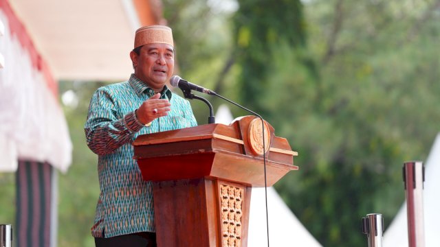 HUT Wajo ke-625, Bahtiar Baharuddin: Masa Depan Ada di Perikanan Air Tawar dan Hortikultura