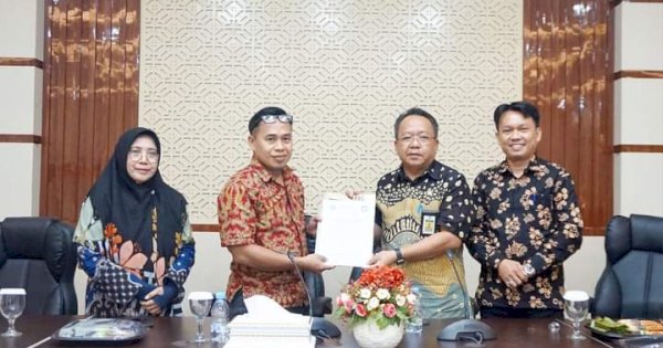 Inspektorat Gorontalo Terima Kunjungan Universitas Bina Taruna Gorontalo 