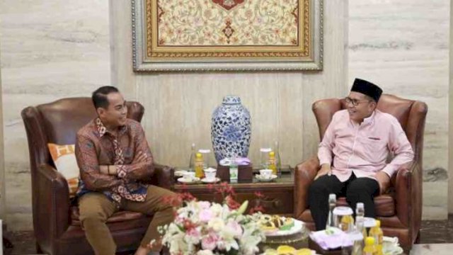 Silaturahmi Idul Fitri, Danny Pomanto dan OPD Pemkot Sambut Kapolda Sulsel di Kediaman