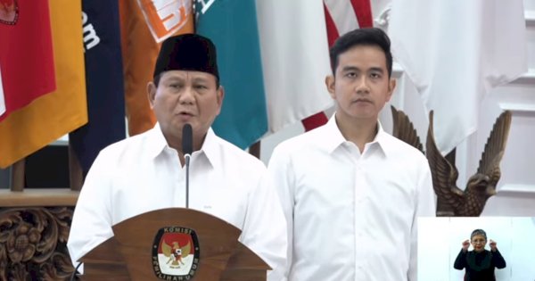 Sah! Prabowo-Gibran Jadi Presiden dan Wakil Presiden RI Terpilih 2024-2029