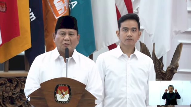 Sah! Prabowo-Gibran Jadi Presiden dan Wakil Presiden RI Terpilih 2024-2029