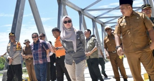 Hubungkan 5 Desa di Luwu Utara, Jembatan Balebo Resmi Difungsikan