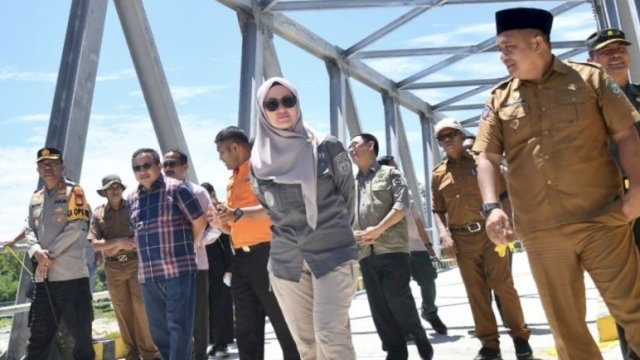 Hubungkan 5 Desa di Luwu Utara, Jembatan Balebo Resmi Difungsikan