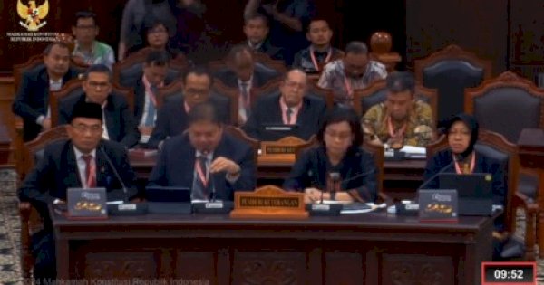 Potret 4 Menteri Hadiri Sidang Sengketa Pilpres di MK 