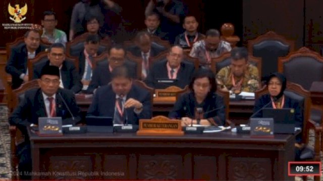 Potret 4 Menteri Hadiri Sidang Sengketa Pilpres di MK 