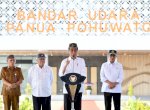 Presiden Jokowi Resmikan Bandara Pohuwato di Gorontalo
