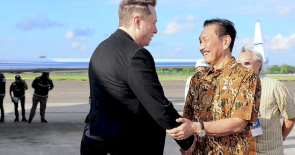 Luhut Sambut Langsung Elon Musk di Bali, Ini Agendanya Bersama Presiden Jokowi