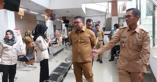 Hari Pertama Kerja, Pj Wali Kota Palopo Pastikan Pelayanan Berjalan Maksimal