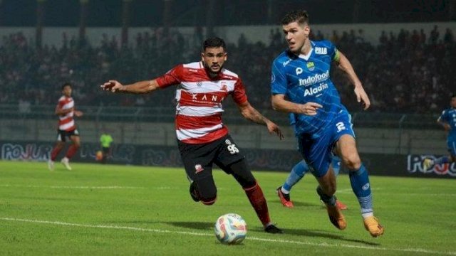 Final Liga 1: Link Streaming dan Susunan Pemain Madura United vs Persib Bandung