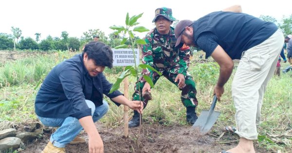 Lestarikan Alam, Huadi Group Diajak Kolaborasi Penanaman Pohon Bersama Kodim Bantaeng