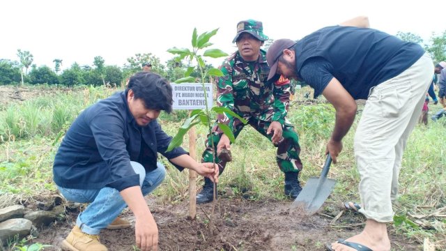 Lestarikan Alam, Huadi Group Diajak Kolaborasi Penanaman Pohon Bersama Kodim Bantaeng
