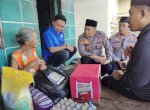 Huadi Group dan Polres Bantaeng Beri Bantuan untuk Korban Kebakaran 