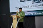 Diacara Muskerwil II PWNU, Ismail Pakaya Sampaikan Pamit Sebagai Pj Gubernur Gorontalo