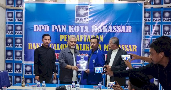 Ketua PKS Sulsel  Tunjukkan Keseriusannya Maju Pilwalkot Makassar, Sehari Ambil 3 Formulir