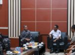 Pj Bupati Takalar Terima Kunjungan Danlantamal VI Makassar, Ini yang Dibahas