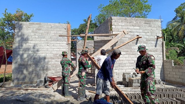 Satgas TMMD Kodim 1403/Palopo Bangun Peningkatan Jalan Tani, Irigasi hingga Rehab Rumah