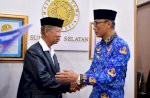 Perkuat Kerjasama dan Sinergi, Pj Gubernur Prof Zudan Temui Pengurus MUI Sulsel