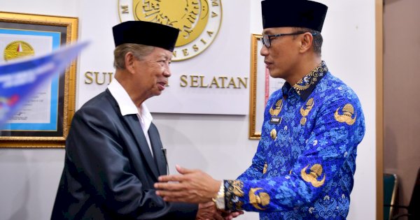 Perkuat Kerjasama dan Sinergi, Pj Gubernur Prof Zudan Temui Pengurus MUI Sulsel