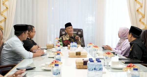 Bareng KPU Sulsel, Pj Gubernur Prof Zudan Bahas Persiapan Pilkada Serentak