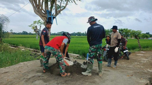 Satgas TMMD Kodim 1403/Palopo ke-120 TA 2024 Wujudkan Percepatan Pembangunan Wilayah