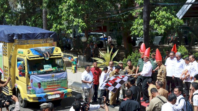 Pj Bupati Takalar Hadiri Kunjungan Kerja Menteri Pertanian Andi Amran Sulaiman di Sulsel