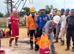 Gandeng Damkar Bantaeng, Huadi Group Gelar Latihan Tanggap Darurat