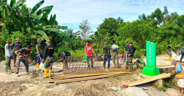 Satgas TMMD Kodim 1403/Palopo ke-120 2024 Mewujudkan Percepatan Pembangunan Wilayah