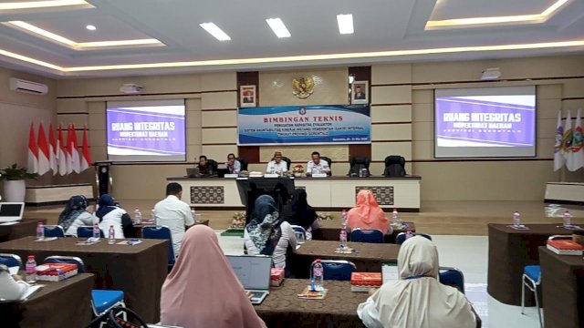 Inspektorat Provinsi Gorontalo Gelar Penguatan Kapasitas Evaluator SAKIP