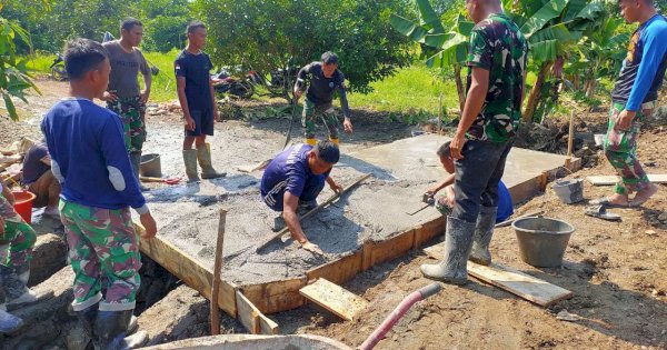 Progres Memuaskan, TMMD Kodim 1403/Palopo Hari ke-24 Fokus Kegiatan Fisik