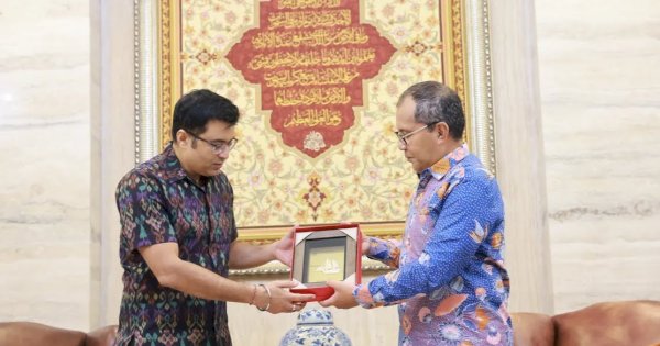 Danny Pomanto Ditemui Konjen India, Bahas Kerja Sama Pendidikan Budaya dan Pariwisata