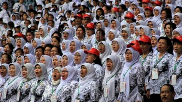 Ilustrasi Guru. (Foto: Kemenkominfo) 