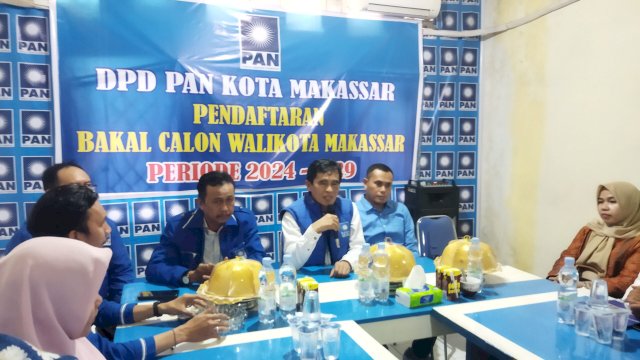 Ketua PAN Makassar Akui Sangat Ingin Bersama Ahmad Susanto di Pilwalkot Makassar