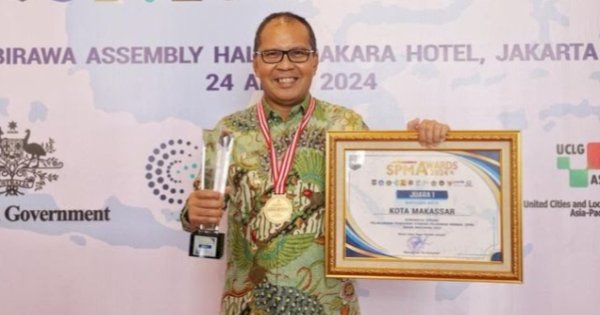 Helmy Budiman Beri Selamat Pemkot Makassar Usai Raih Juara 1 Penghargaan SPM