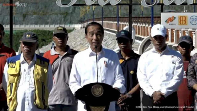 Jokowi Resmikan Bendungan Tiu Suntuk di NTB, Telan Anggaran Rp 1,4 Triliun 