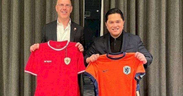 Erick Thohir Bertemu Pihak KNVB, Ada Peluang Timnas Belanda Bertemu Indonesia 