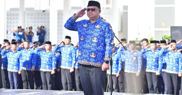 Pj Wali Kota Palopo Pimpin Upacara Hari Kesadaran Nasional dalam Suasana Idul Fitri