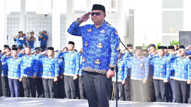 Pj Wali Kota Palopo Pimpin Upacara Hari Kesadaran Nasional dalam Suasana Idul Fitri