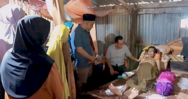 Pj Bupati Takalar Bujur Warganya yang Menderita Lever dan Pembengkakan Hati Agar Dirawat di RS