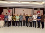 Pj Gubernur Gorontalo Rudy Salahuddin Silaturahmi dengan Anggota DPRD: Mohon Kerja Samanya