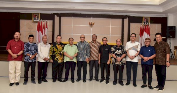 Pj Gubernur Gorontalo Rudy Salahuddin Silaturahmi dengan Anggota DPRD: Mohon Kerja Samanya